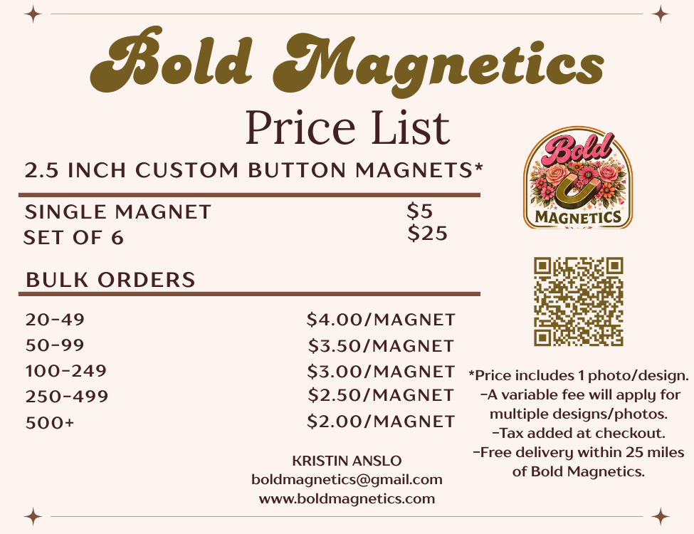 Bulk Branded Magnets