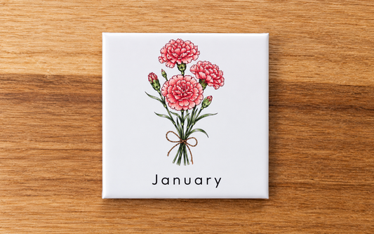 Birth Month Flower Magnets