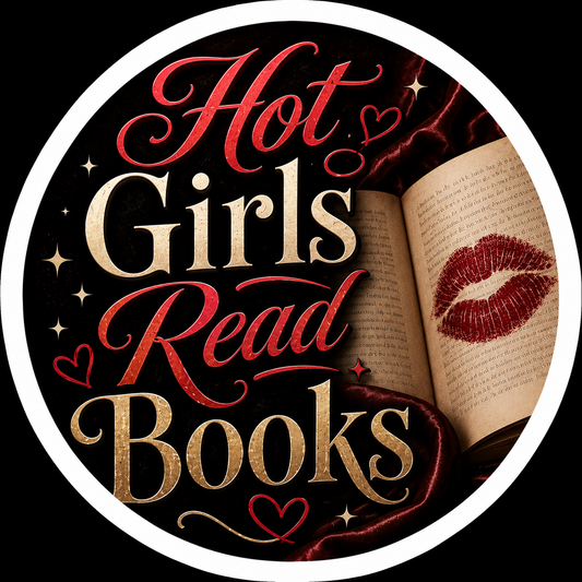 Hot Girls Read Books Button Pin