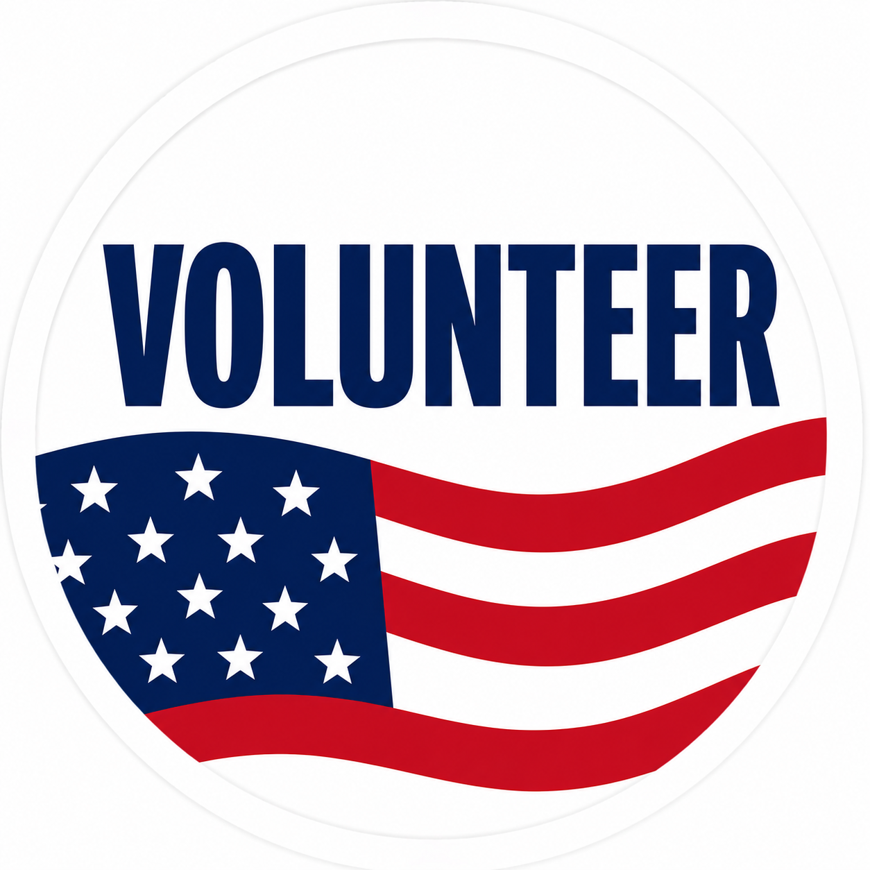Custom Volunteer Button Pins