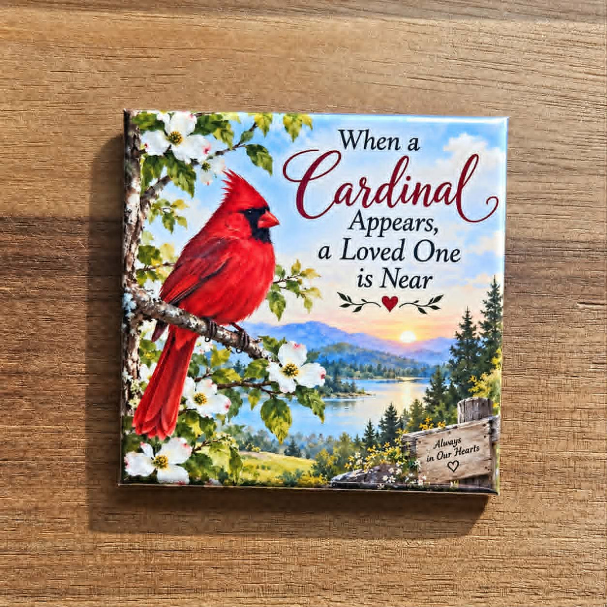 When a Cardinal Appears a Loved One is Near