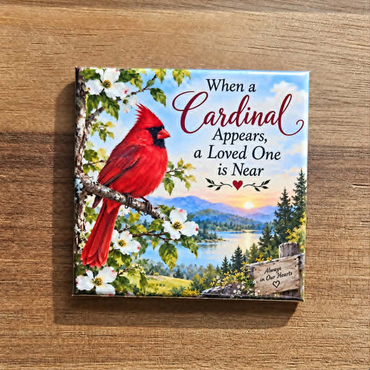 When a Cardinal Appears a Loved One is Near