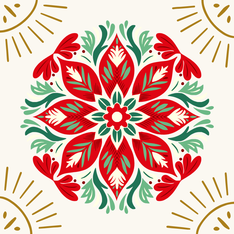 Festive Charm - Set of 3