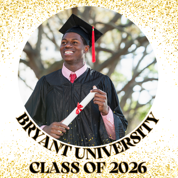 Customized Photo & School - Golden Grad