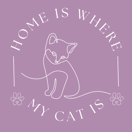 Where My Cat Is - Purple