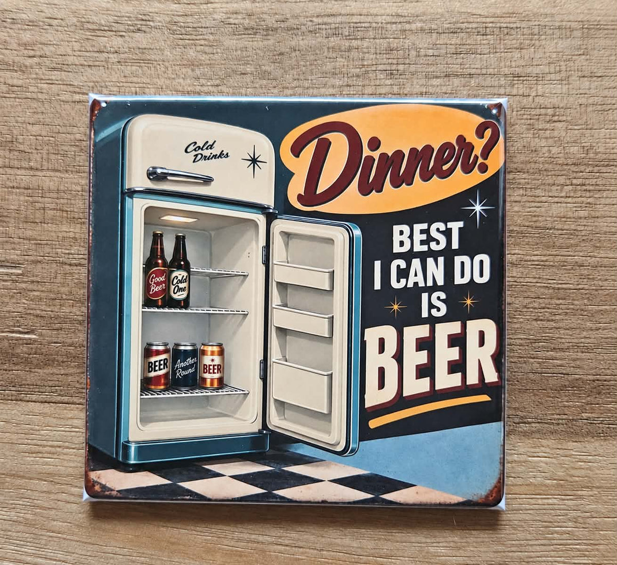Dinner? Best I Can Do is Beer