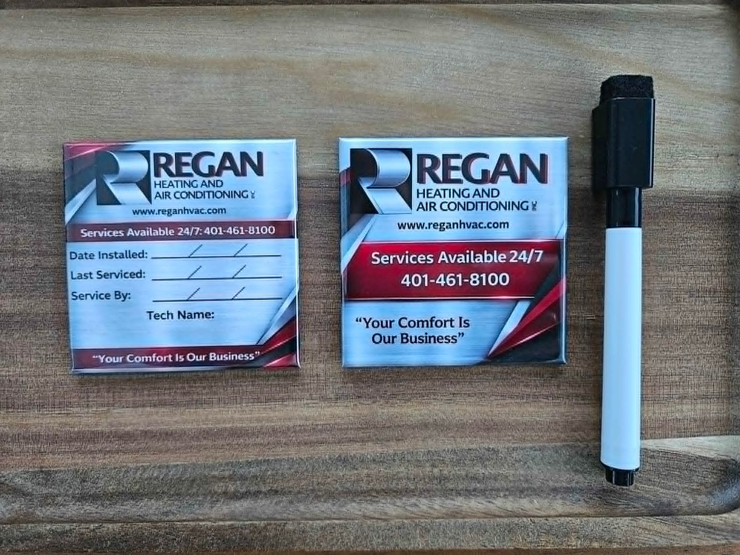 Branded Hard-Back Magnets