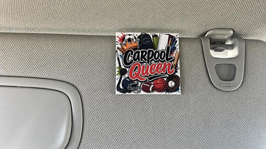 Carpool Queen- Blue