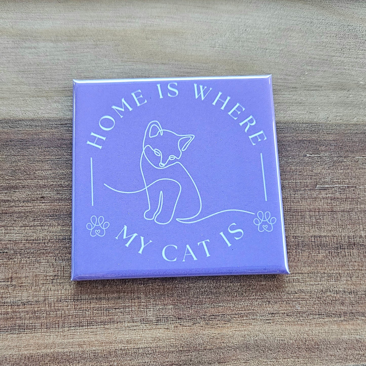 Where My Cat Is - Purple