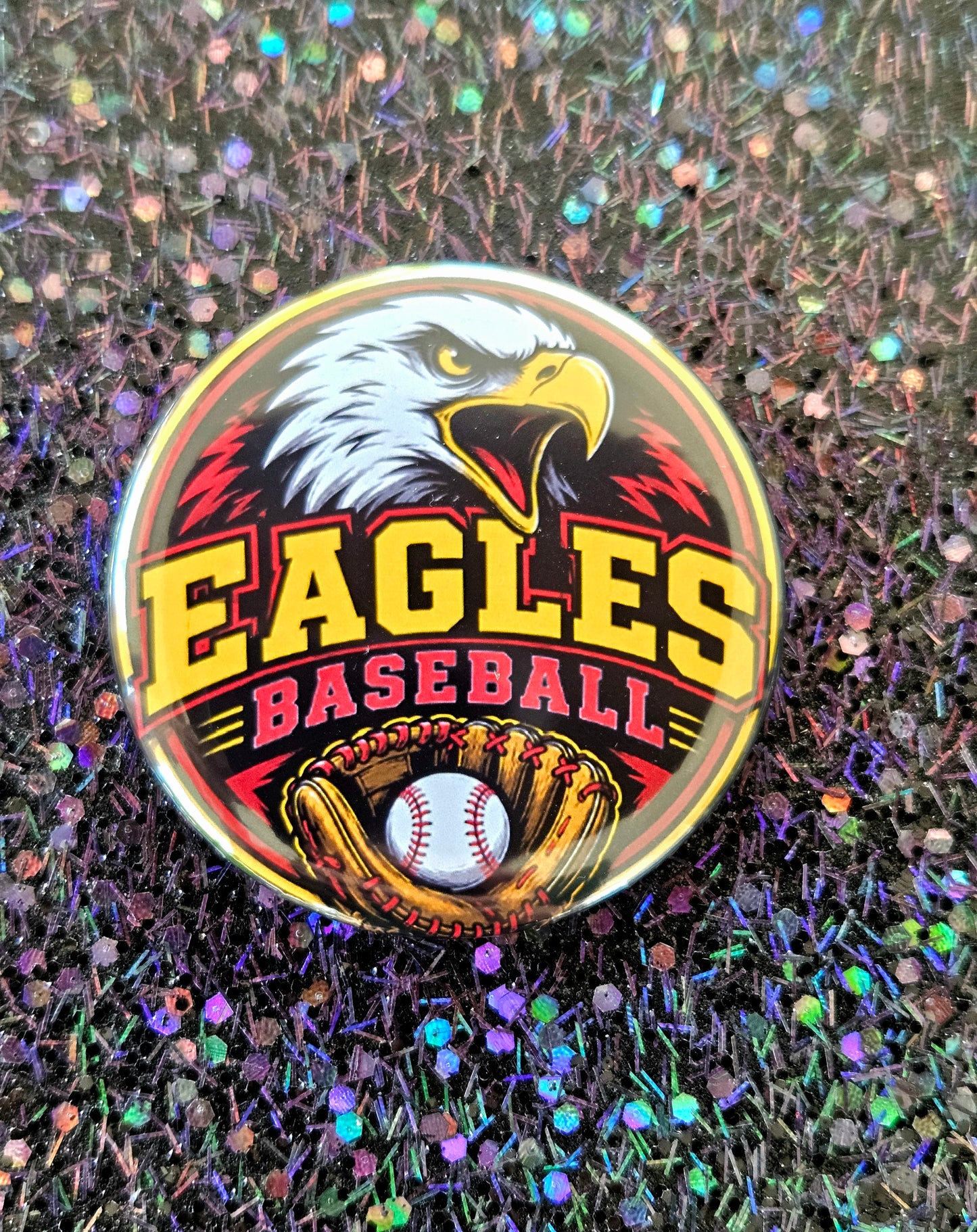 Custom Sports or Logo Button Pins