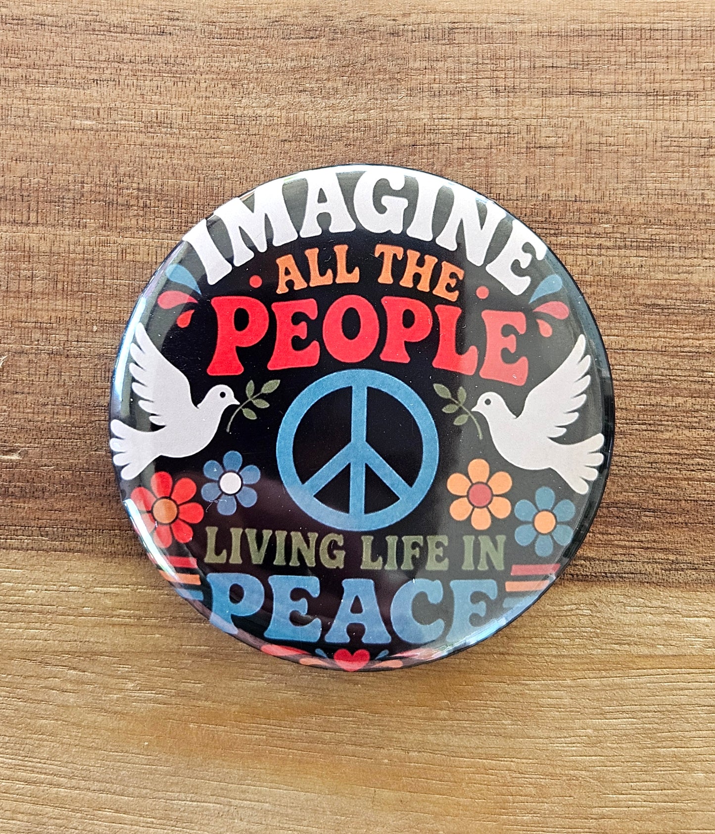 Imagine Button Pin